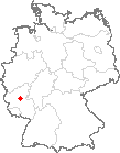 Karte Bickenbach, Hunsrück